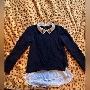 Black cashmere sweater